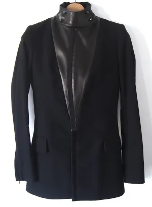 2010 'Adams' Tailored Jacket with Leather trims