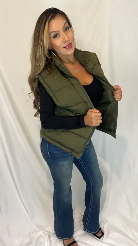 Adjustable Puffer Vest