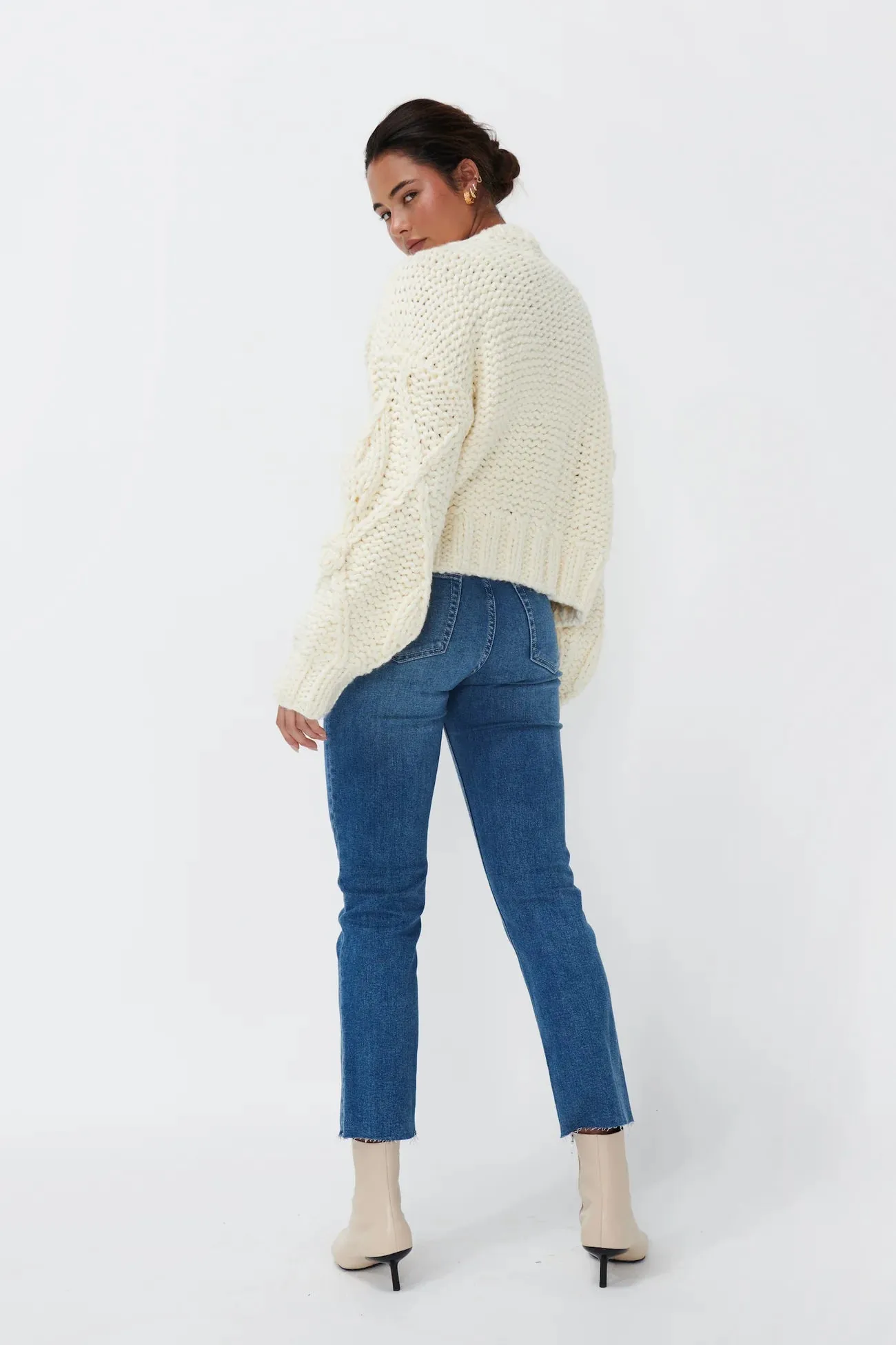 Alexa Knit in Ivory