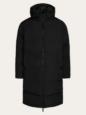 ALLYSSA Maxi Puffer Jacket - Black Jet