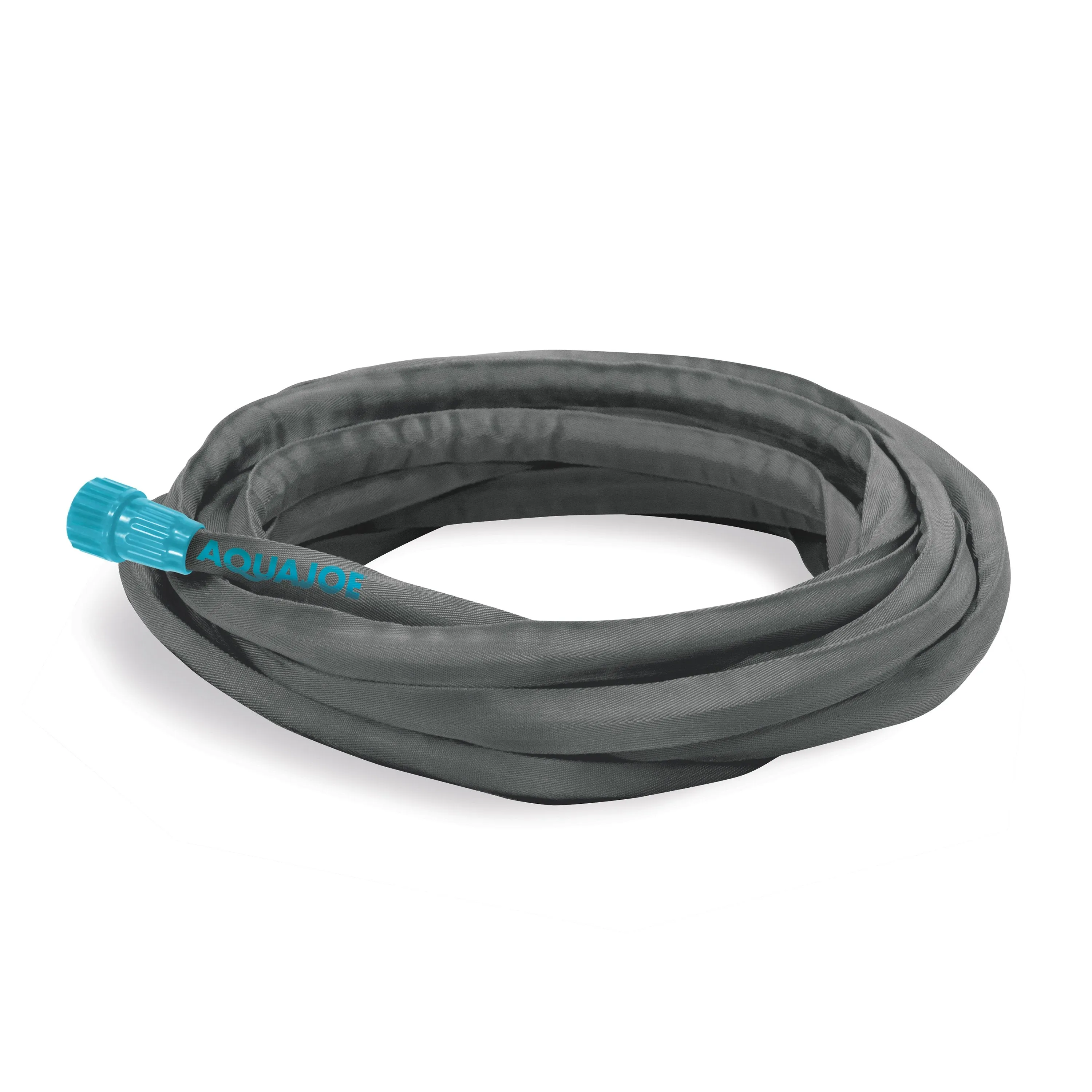 Aqua Joe AJFJH25 Ultra Flexible Kink Free Fiberjacket Garden Hose | 25-Foot