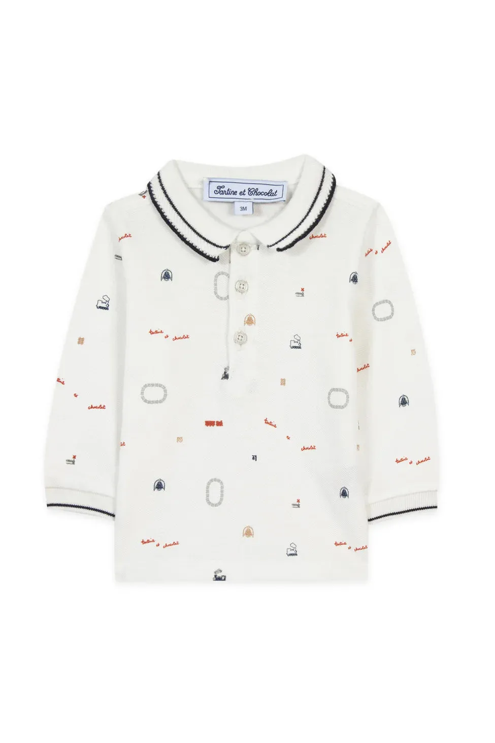 BABY GLOBE TROTTEUR POLO2 - marine