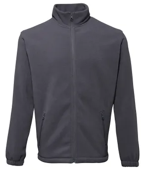 Charcoal - Full-zip fleece