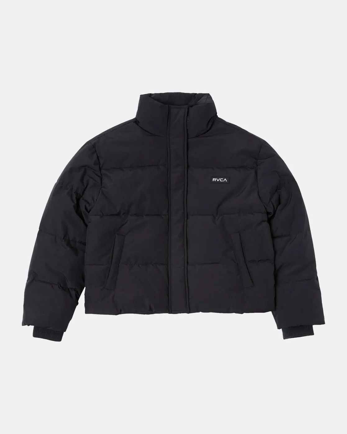 Cloud Puffer Jacket - RVCA Black