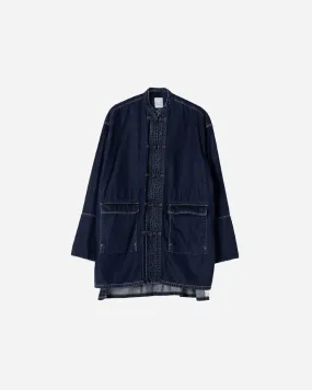 DENIM CHINA JACKET .06【WASH INDIGO】