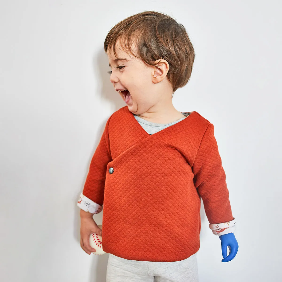 DUBLIN Cardigan or dress - Baby 1M/4Y - PDF Sewing Pattern