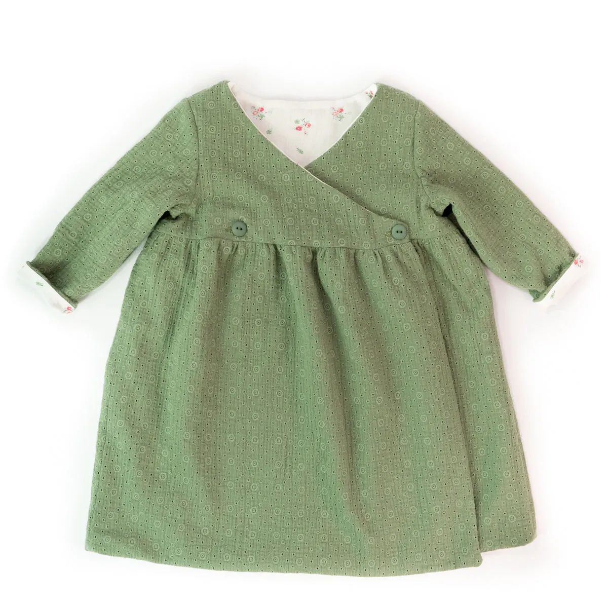 DUBLIN Cardigan or dress - Baby 1M/4Y - PDF Sewing Pattern