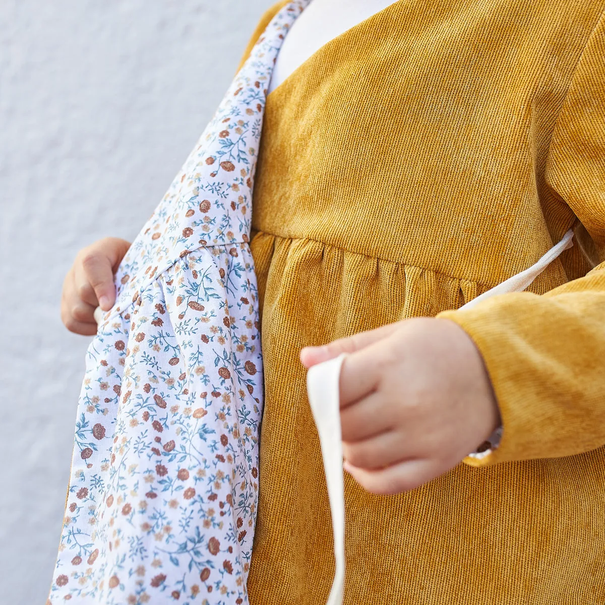 DUBLIN Cardigan or dress - Baby 1M/4Y - PDF Sewing Pattern