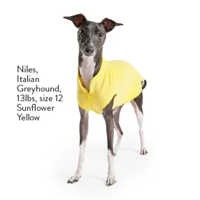 Fleece Lightweight Stretchy Jacket - Yellow