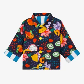 Girls' reversible printed jacket