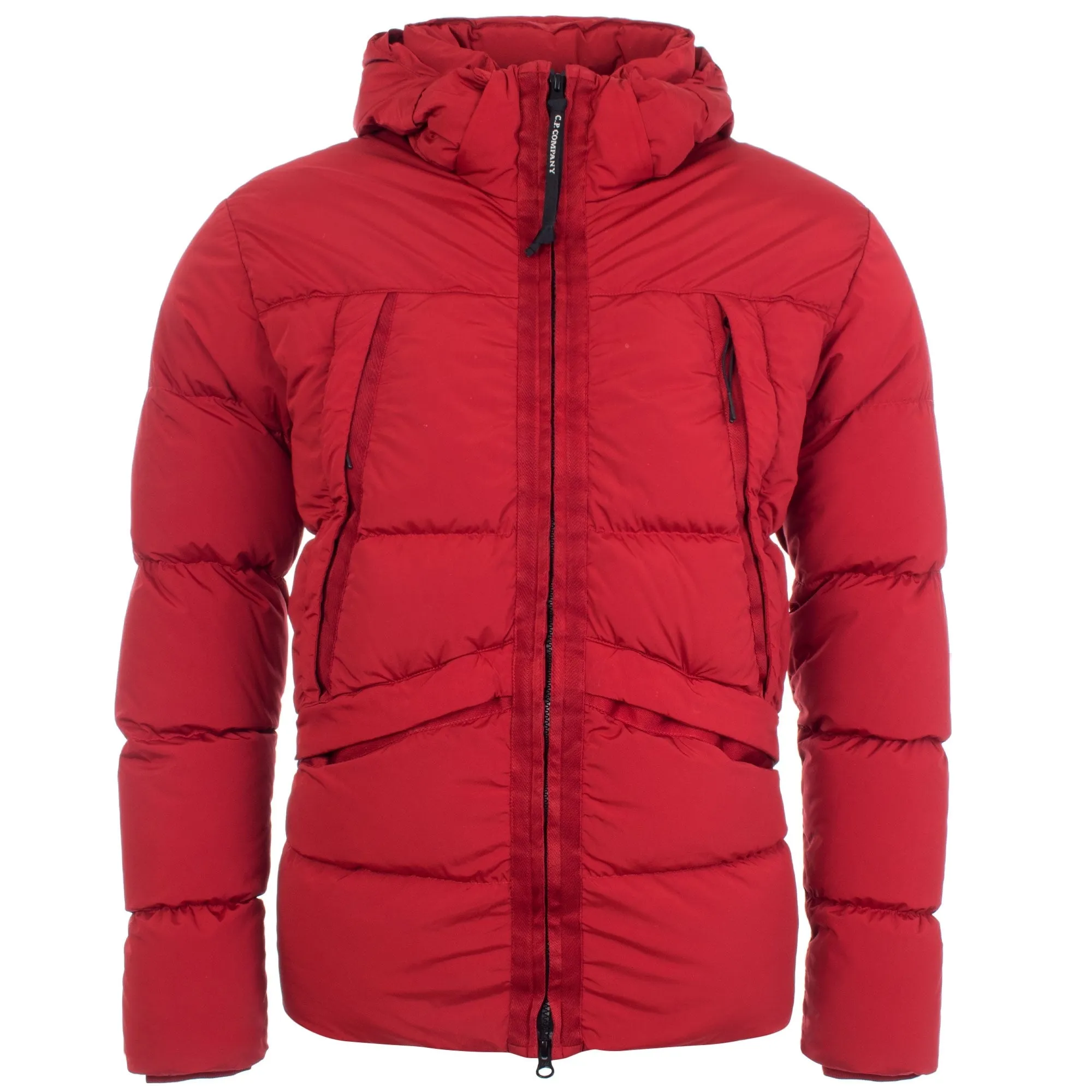 Goggle Hood Puffer Jacket