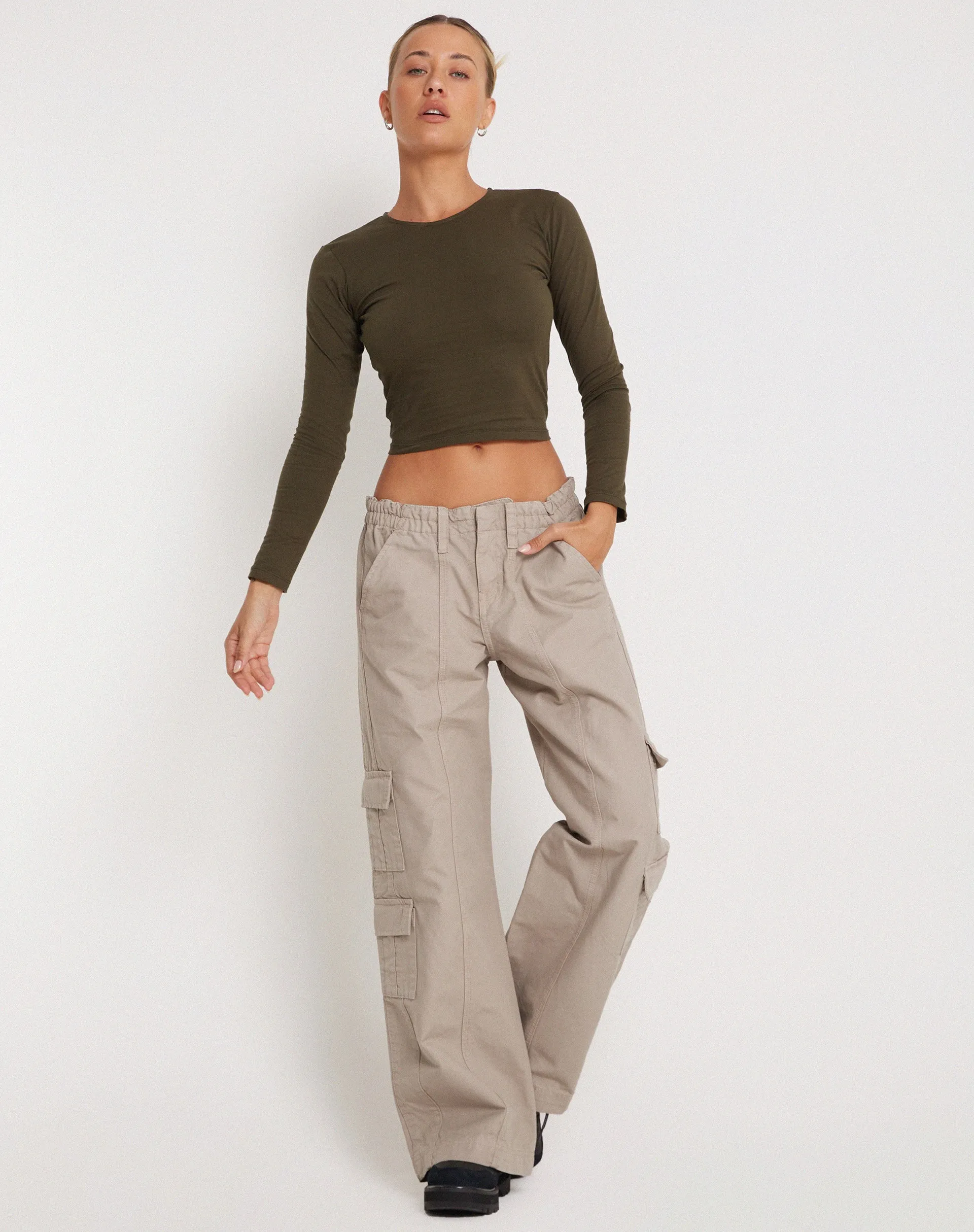 Hansa Cargo Trouser in Stone