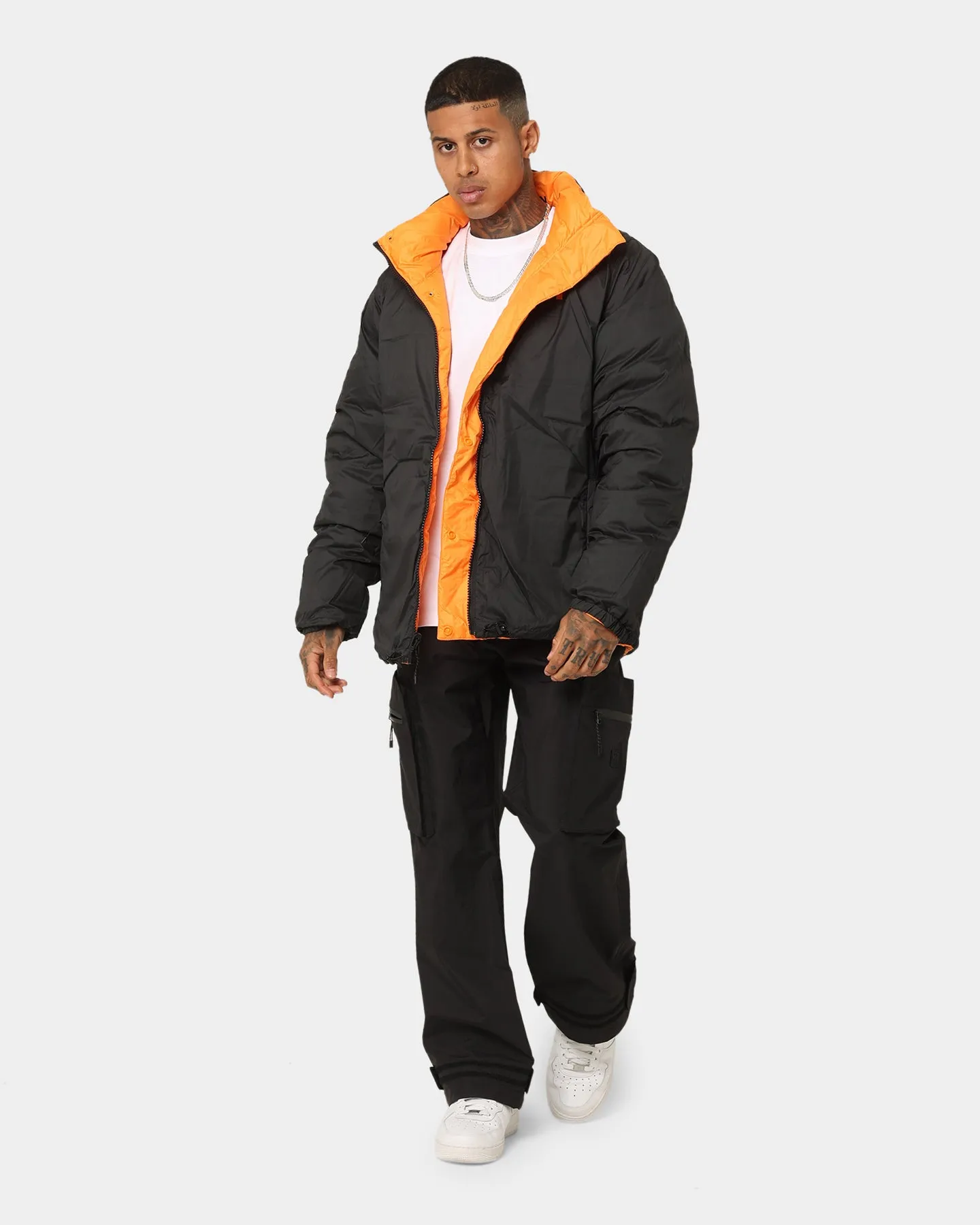 Helly Hansen HH Reversible Down Puffer Jacket Poppy Orange