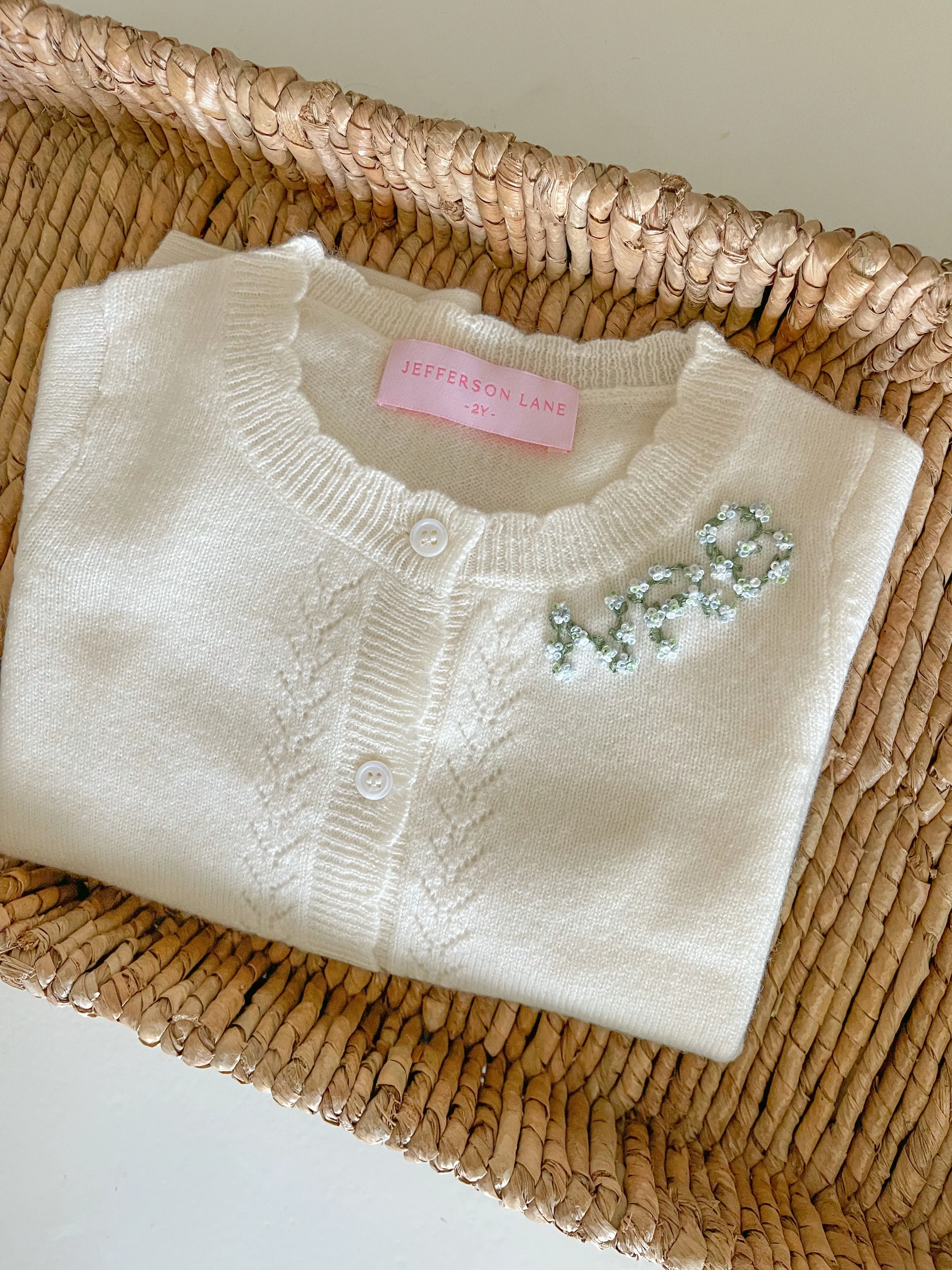 Hydrangea Children's Cardigan