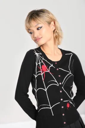 In a Web Cardigan - XS only