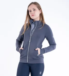 Jenny Grey & Silver Zip Up