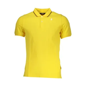 K-WAY Sunny Yellow Contrast Detail Polo