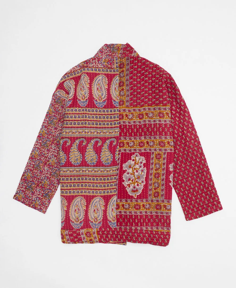 Kantha Quilted Jacket - No. 240619 - Large