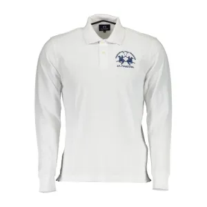 La Martina Elegant Long-Sleeved Polo with Contrast Detailing