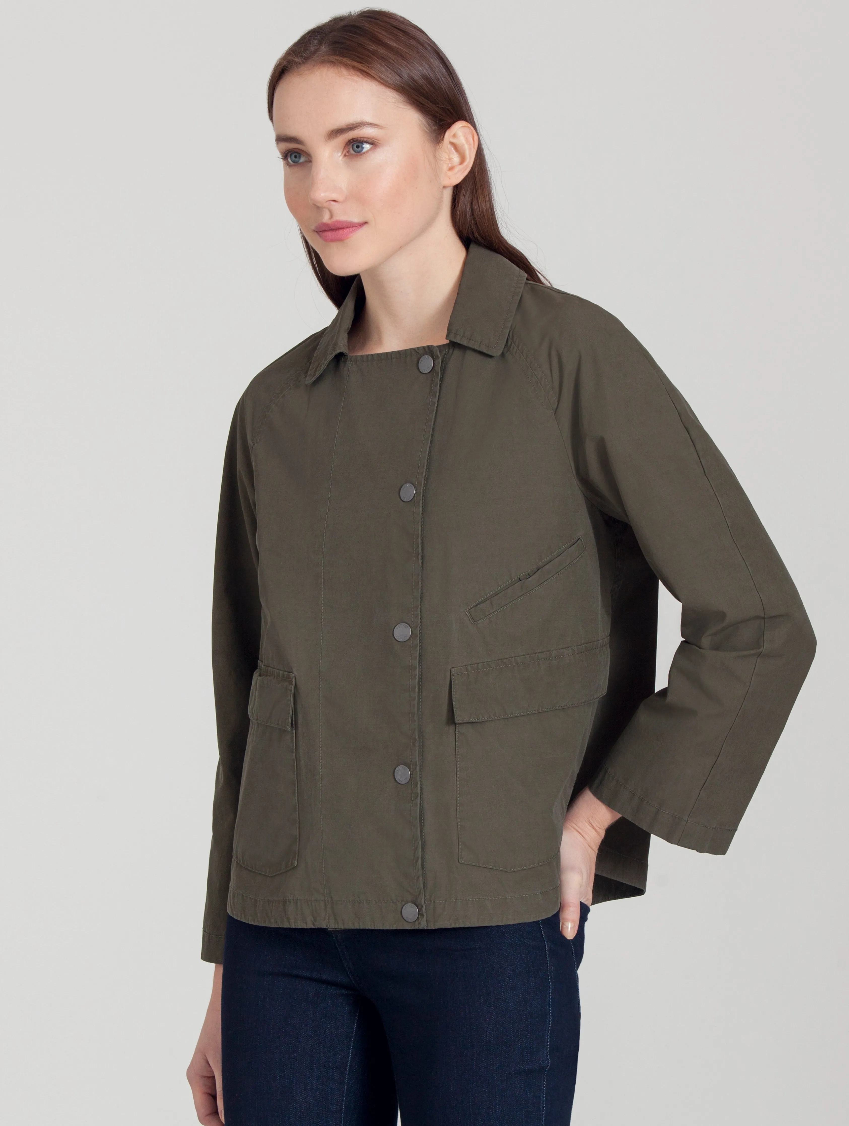 Lenox Jacket - Dark Discovery Green