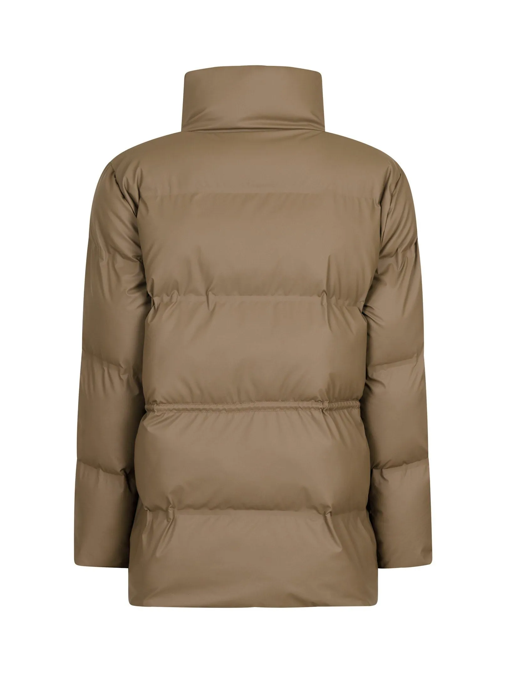 Mayra C Puffer Jacket - Dark Taupe