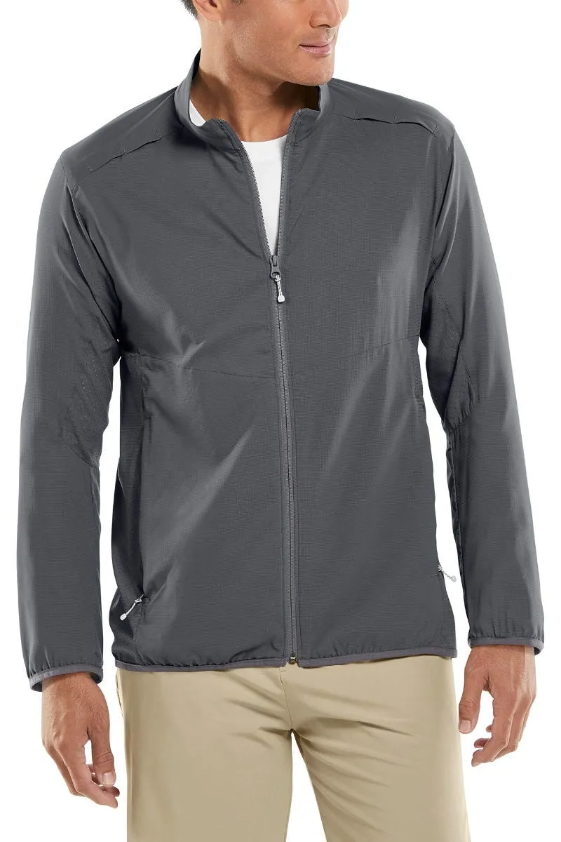 Men's Arcadian Packable Sunblock Jacket  |  Obsidian