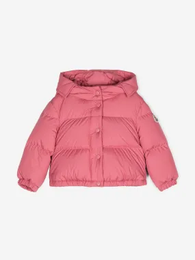 Moncler Enfant Baby Girls Down Padded Laurie Jacket in Pink