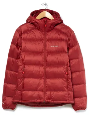 Montbell Men's Alpine Light Down Parka Jacket - Paprika