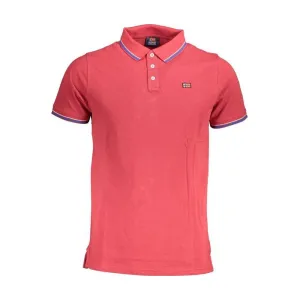 Norway 1963 Red Cotton Men Polo Shirt