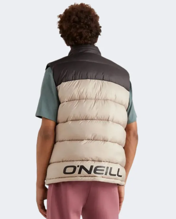 O&#39;Neill O&#39;Riginals Puffer Vest Men Lifestyle Jacket Beige/Black 2500026-47511