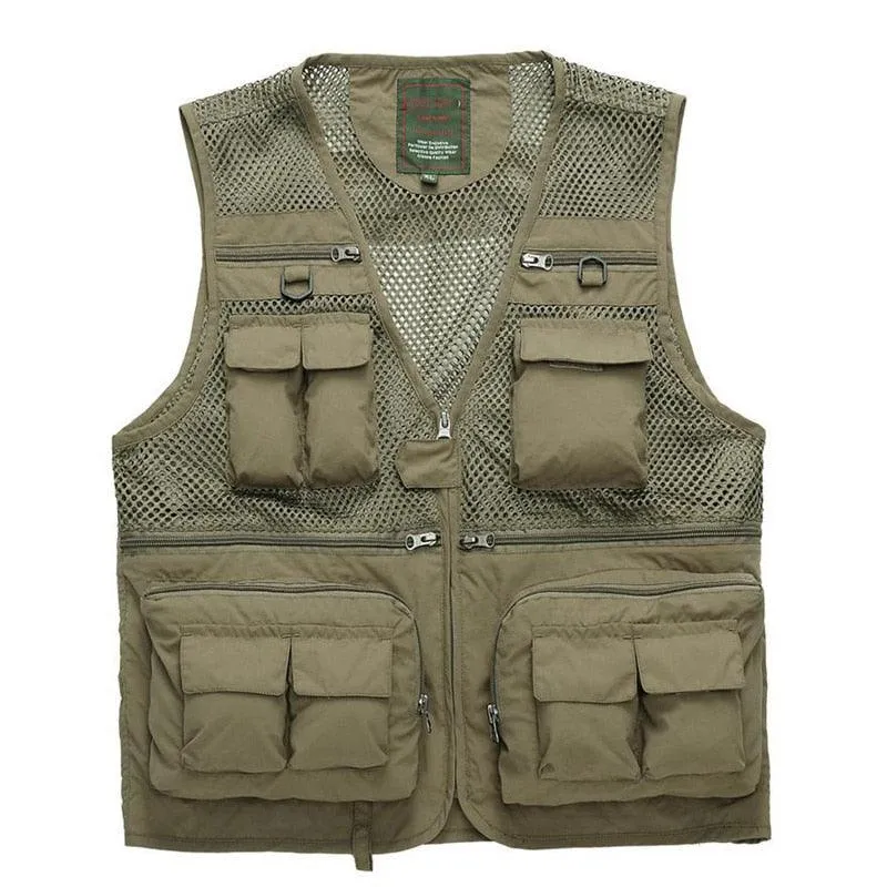 Outdoor Photographer Tactical Fishing Vest jacket