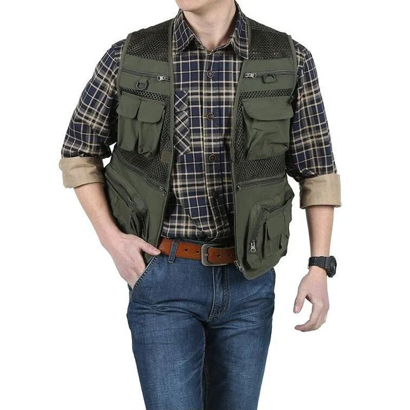 Outdoor Photographer Tactical Fishing Vest jacket