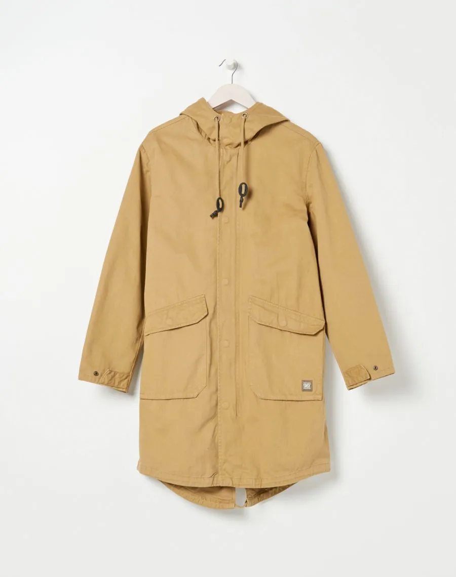 Parka jacket with hood