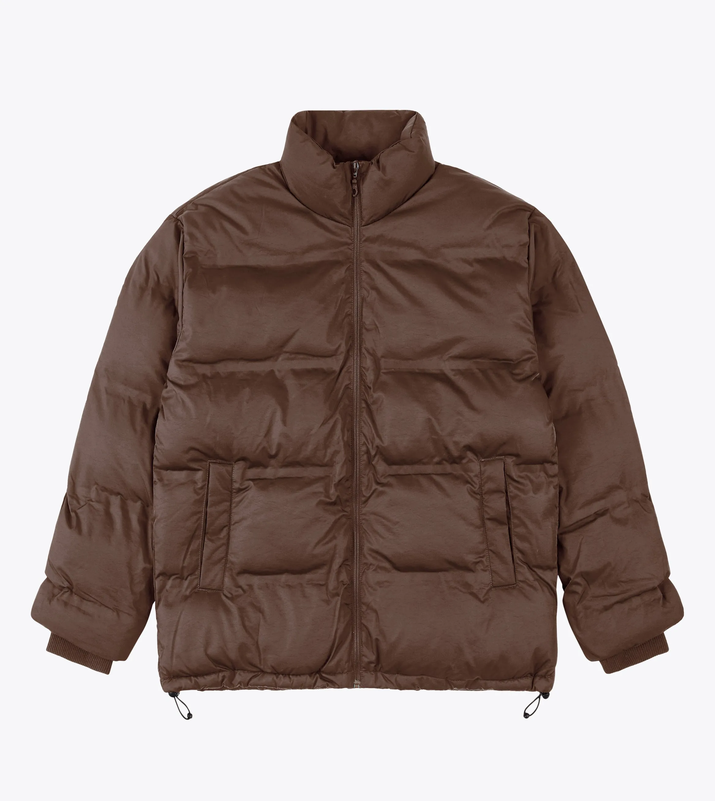 Powells Puffer Jacket Dk Choc