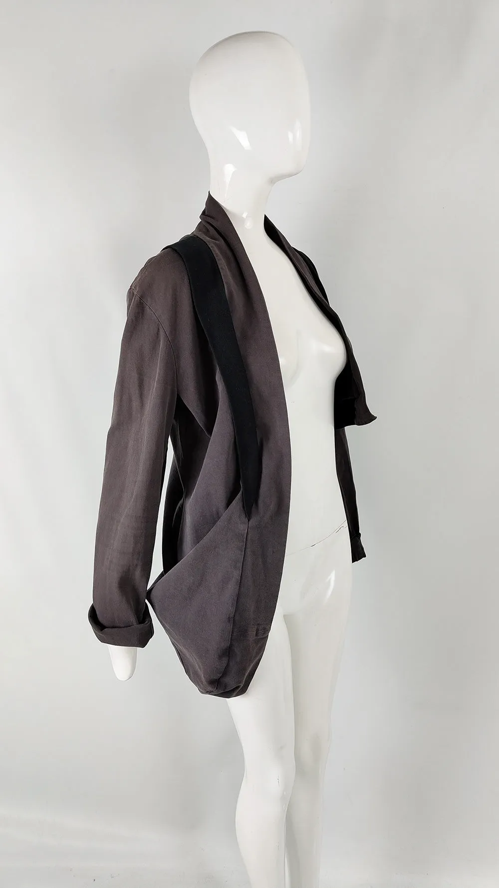 Preen Vintage Asymmetrical Avant Garde Jacket, 1990s