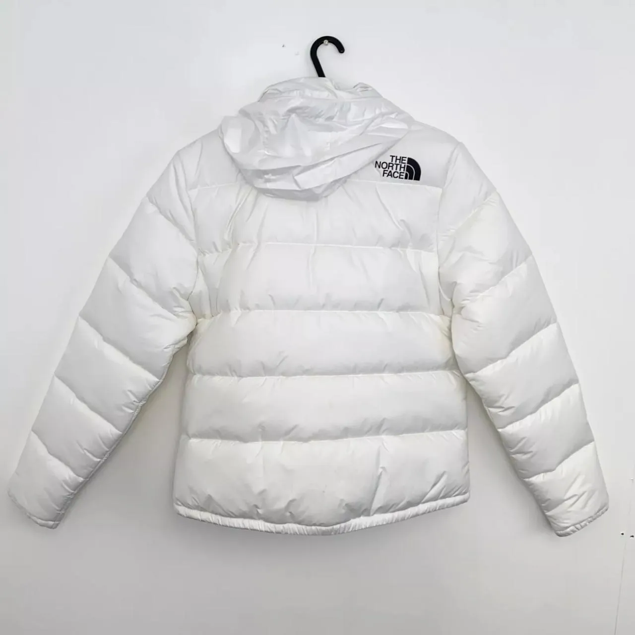 Preowned The North Face Womens Padded Puffer Jacket Size M White Outdoor TNF.