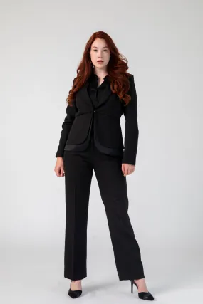 Prestige Peplum Jacket and Dress Pant Set