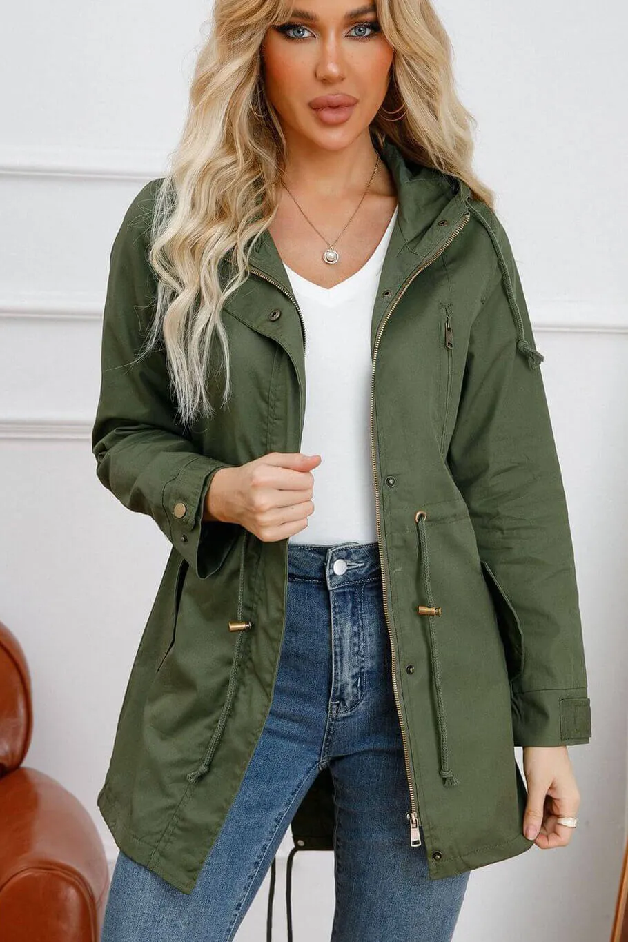 Ralph Parka Jacket Waisted Hood