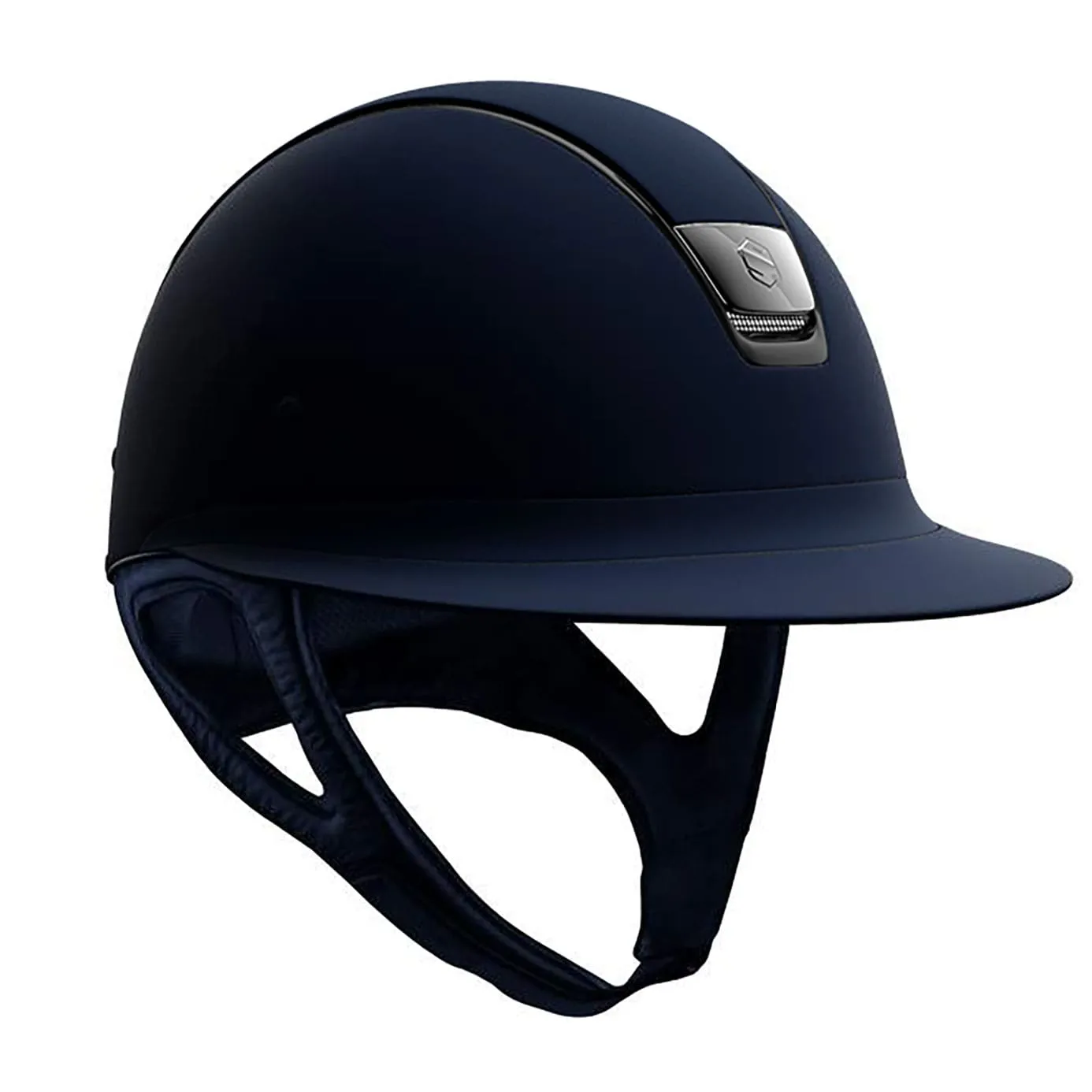 Samshield V1 Miss Shield Standard Shadowmatt Riding Hat - Navy