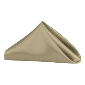 Satin Napkin 20"x20" - Taupe