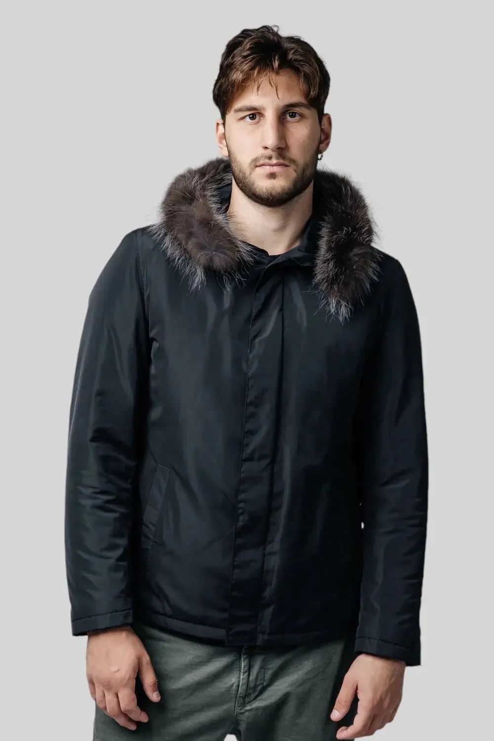 Stefano Parka with Shearling Lining