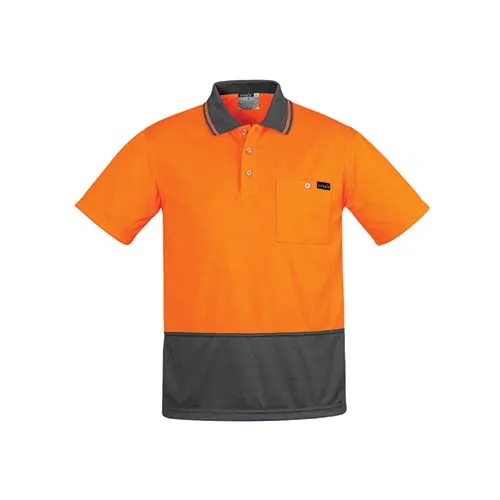 Syzmik Workwear | Mens Comfort Back Short Sleeve Polo | ZH415