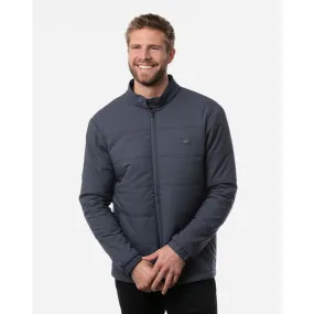 TRAVIS MATHEW MENS INTERLUDE PUFFER JACKET - MOOD INDIGO