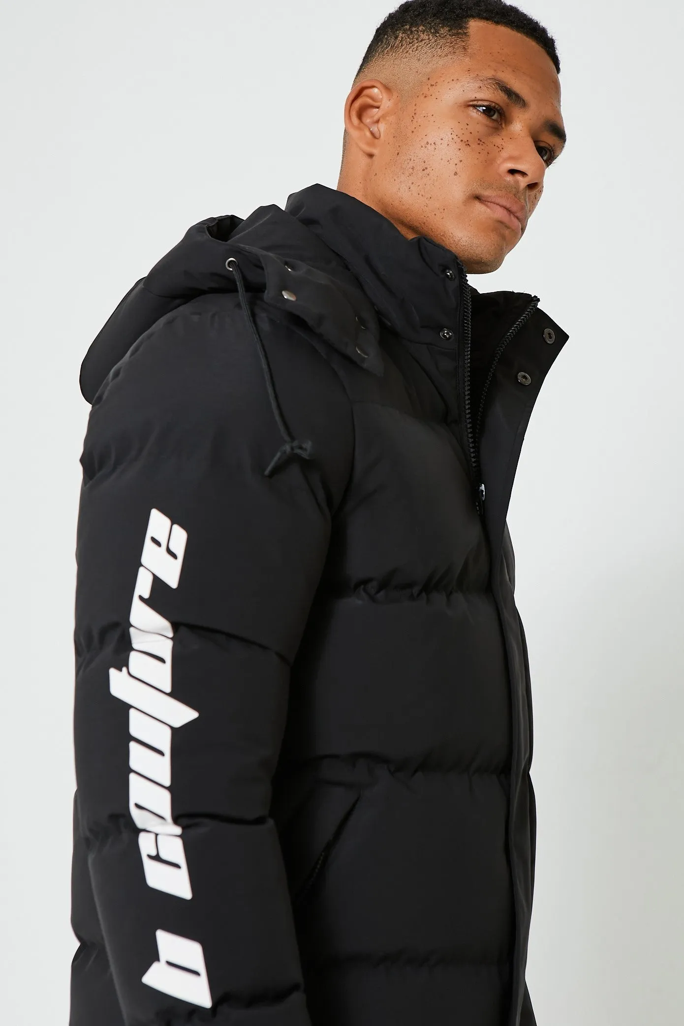 Upminster Puffer Jacket - Black