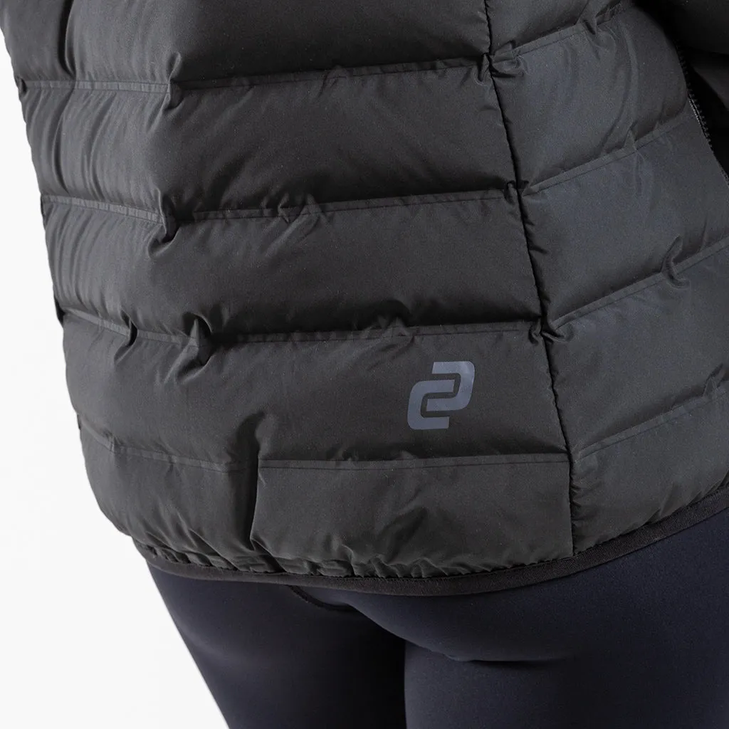 Women's Down Puffer Jacket (Black)