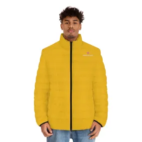 Yellow Color Men's Jacket, Best Men's Puffer Jacket